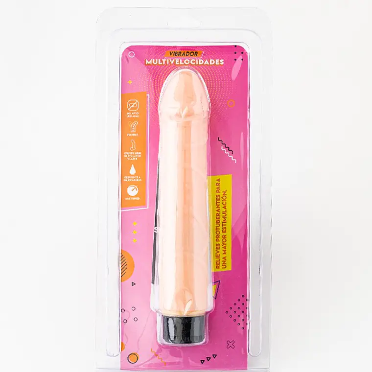 Vibrador Multivelocidades - Piel 5