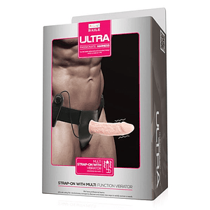 Arnés y prótesis ultra con vibración Pretty Love