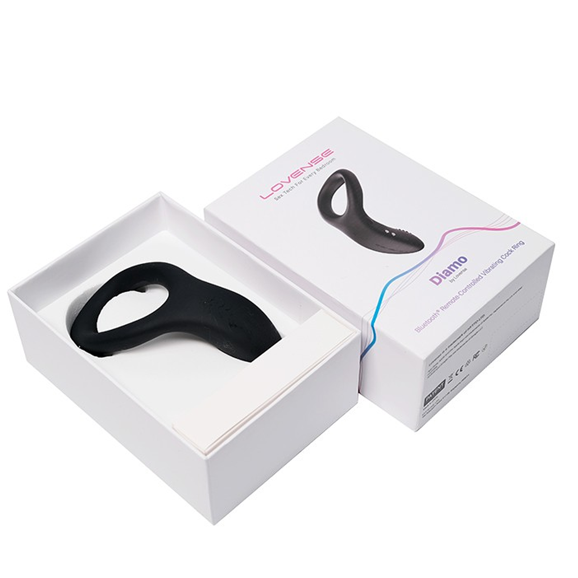 Anillo vibrador Diamo Lovense con control a distancia 2