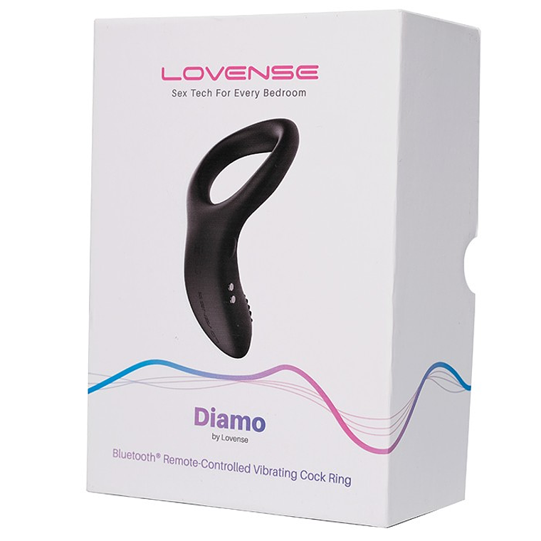 Anillo vibrador Diamo Lovense con control a distancia 3