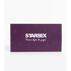 Plug Anal Metalizado con cola Blanca