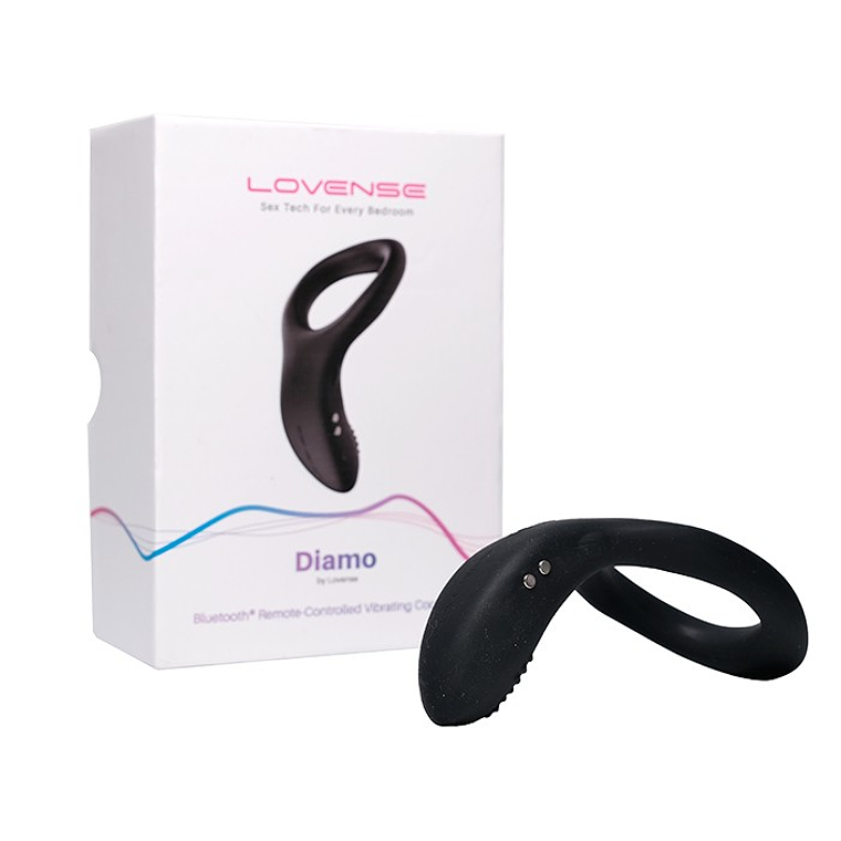 Anillo vibrador Diamo Lovense con control a distancia 4