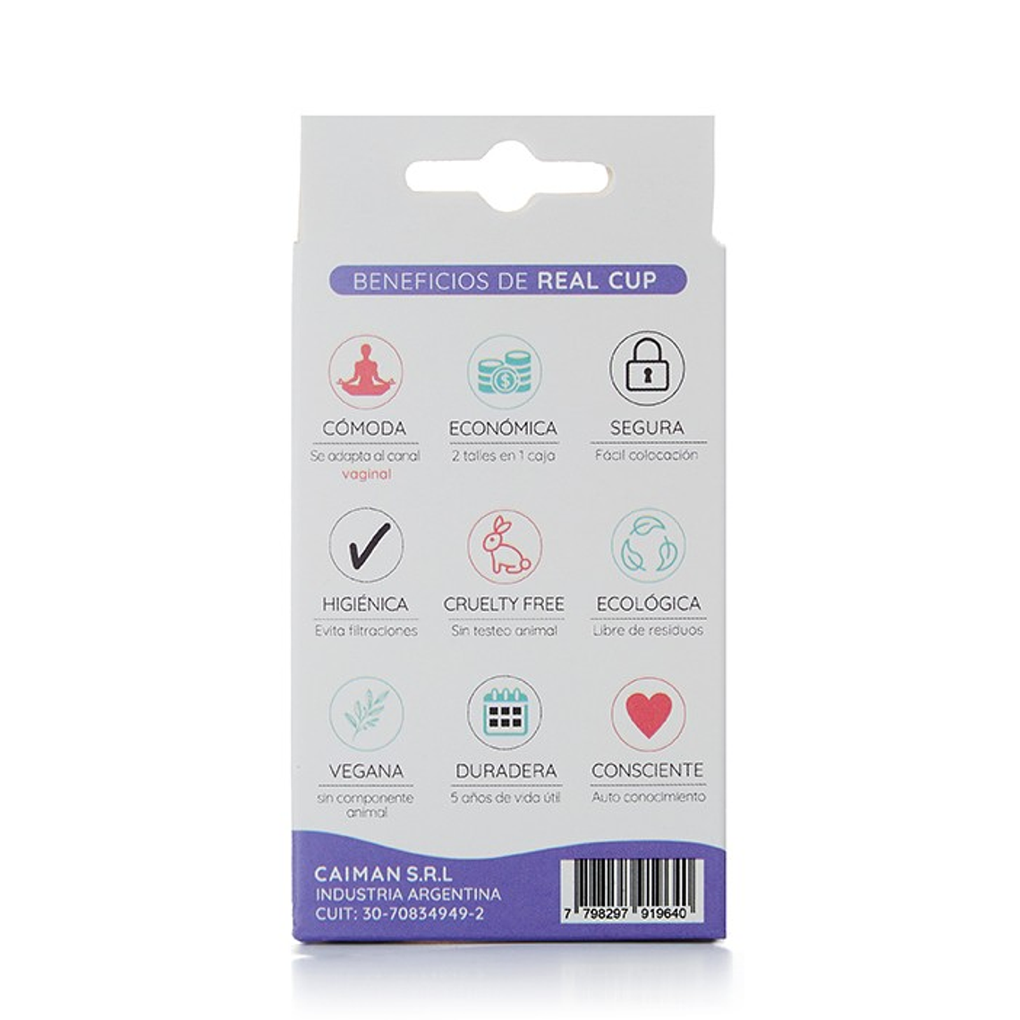 Copitas Menstruales- Set de 2 Talla S y M 4