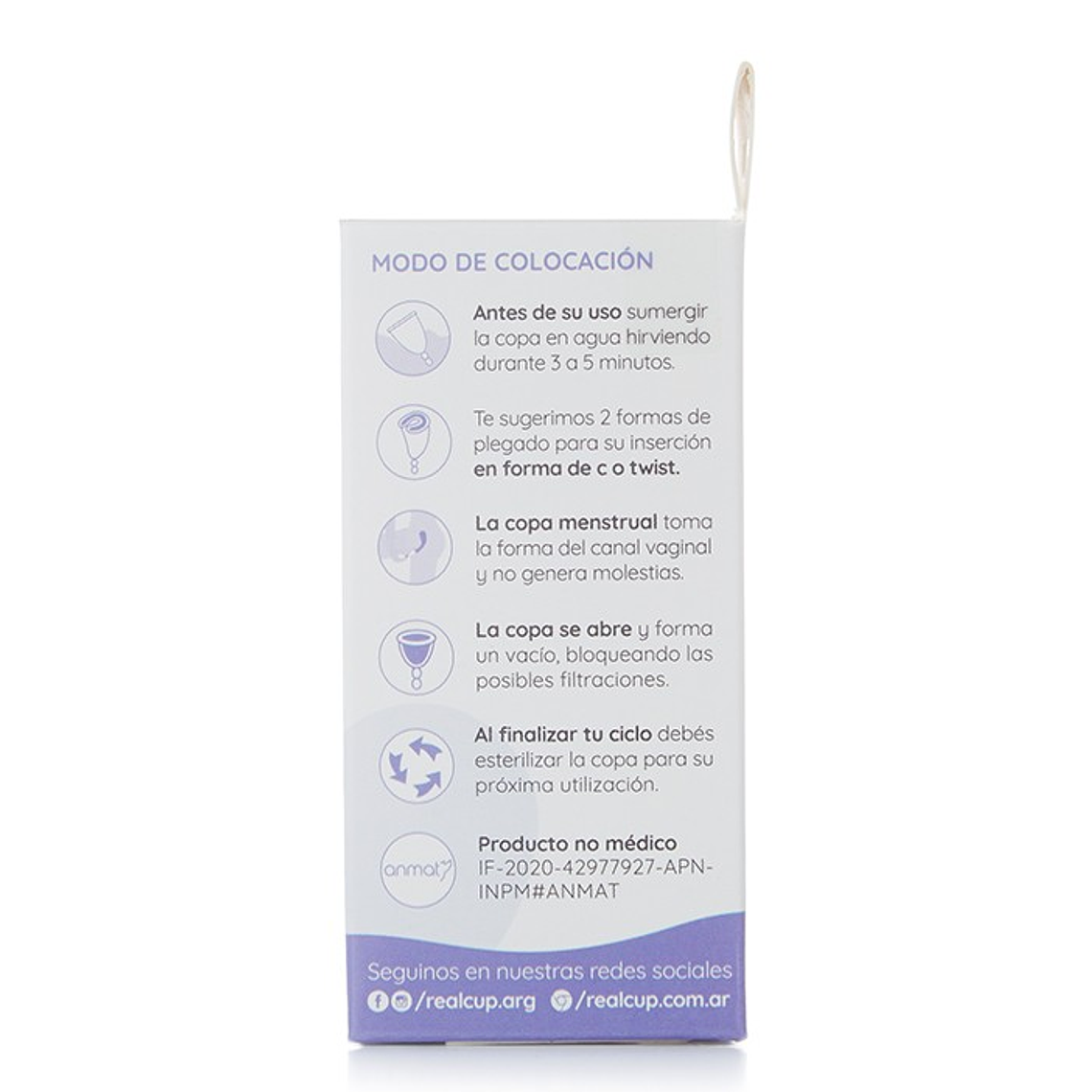 Copitas Menstruales- Set de 2 Talla S y M 6