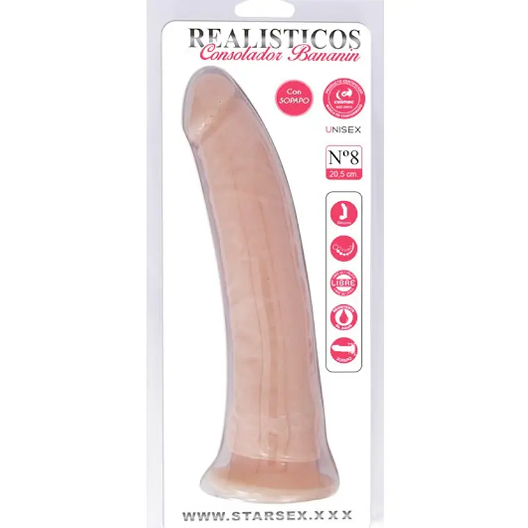 Bananín N°8 Consolador Realístico Starsex 6