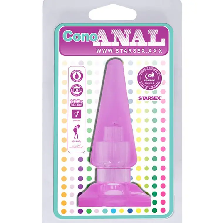 Mini Plug Anal Liso Starsex  2