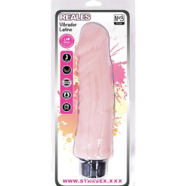 Vibrador Realístico Reales Latino N°3 – Starsex 3