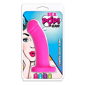 Dildo Bam Sex Pop Consolador Curvo Starsex