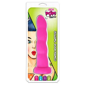 Dildo Twister Sex Pop Consolador con Relieves Starsex