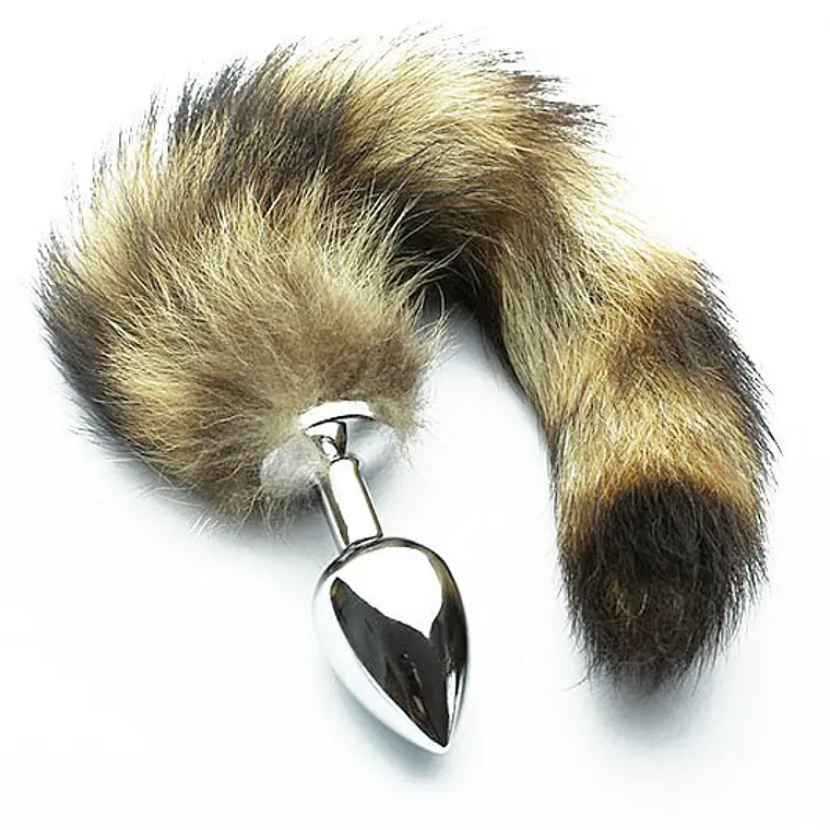 Plug Metal con cola de Zorro 6