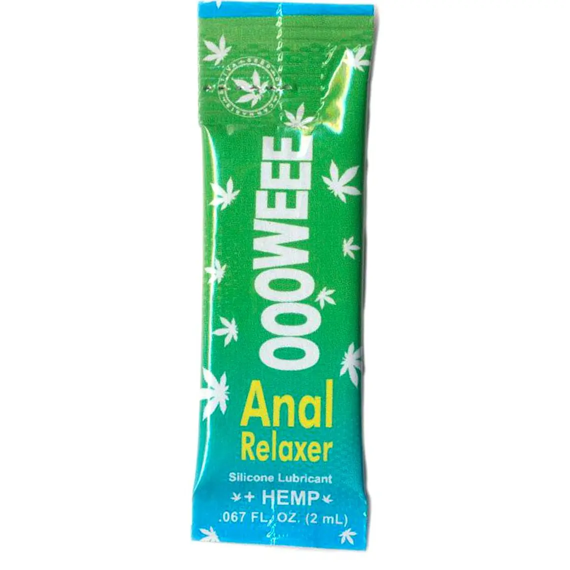 Lubricante anal con aceite de cáñamo oooweee sachet 2 ml 1