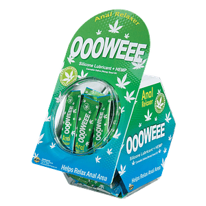 Lubricante anal con aceite de cáñamo oooweee sachet 2 ml