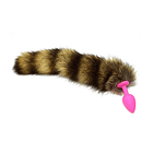 Plug Anal de Silicona con Cola de Zorro 2