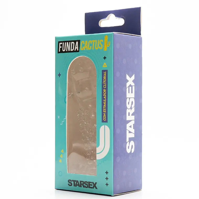 Funda Cactus con Estimulador de clitoris 3