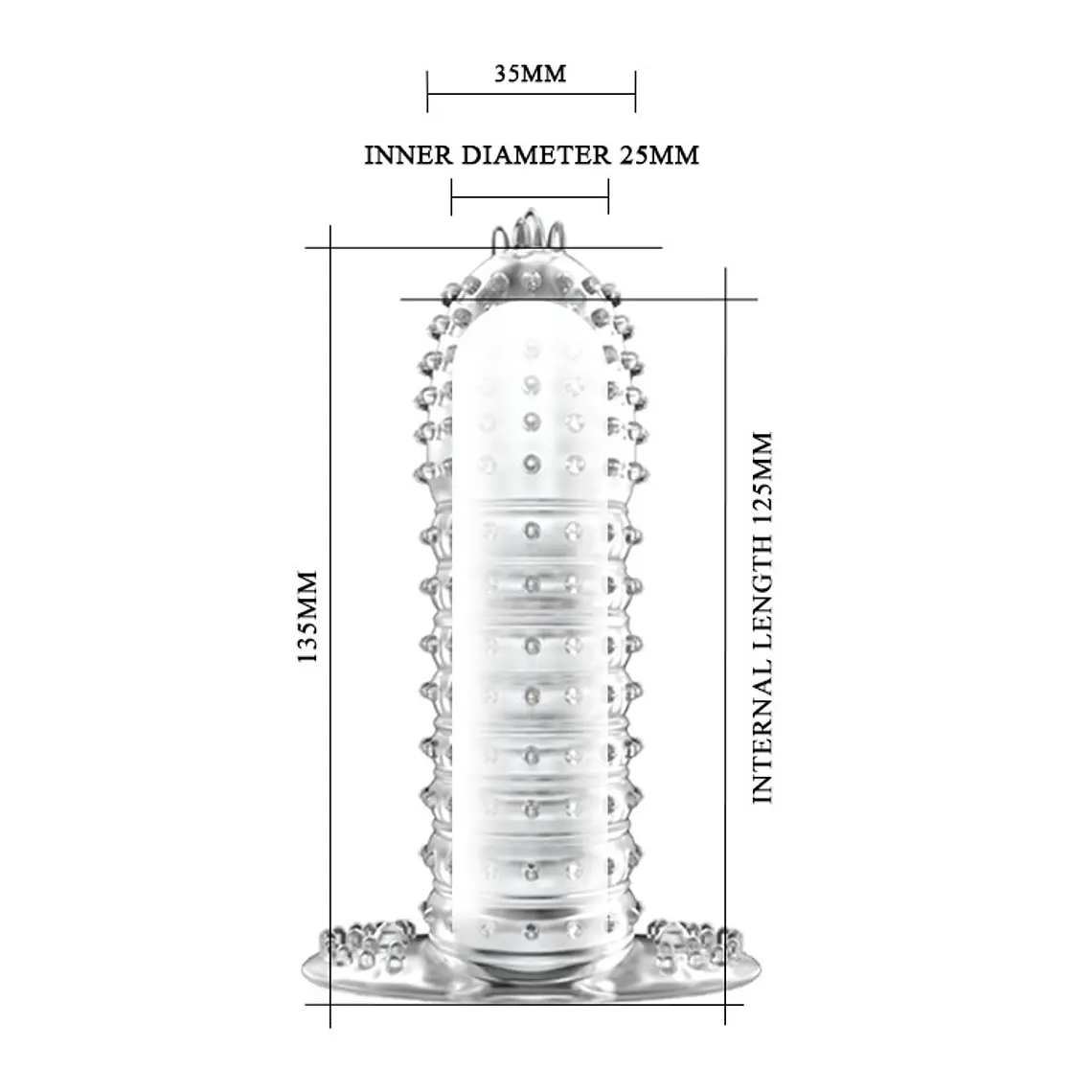 Funda Penis Texturada 5