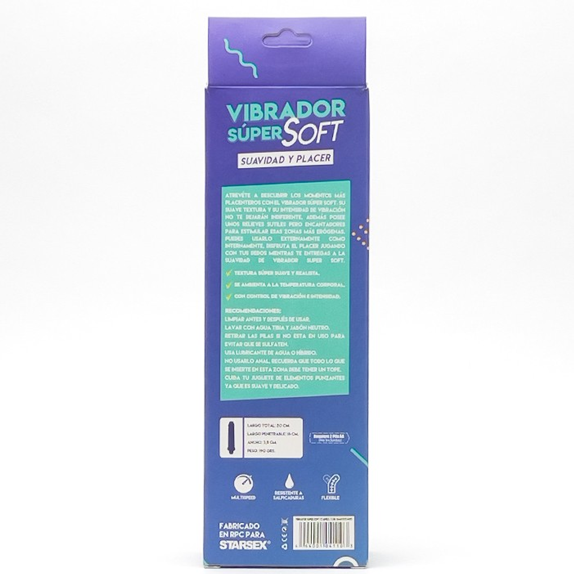 Vibrador Super Soft Mulato Starsex 8