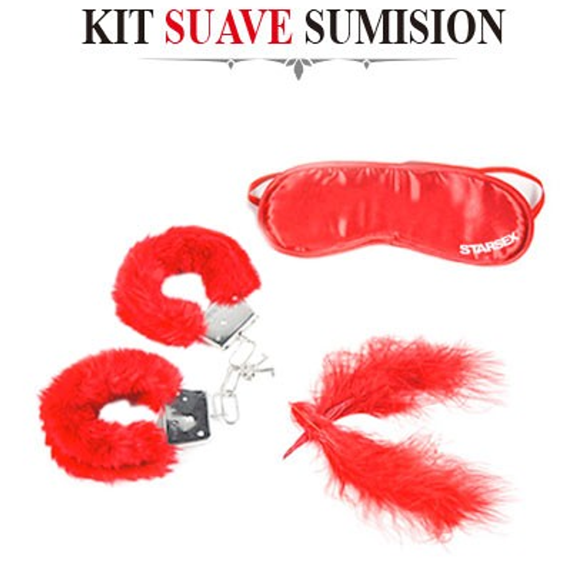 Kit Suave Sumisión Starsex  (Rojo) 3