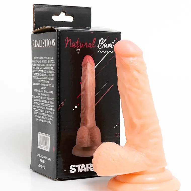 Consolador Natural Bam 3