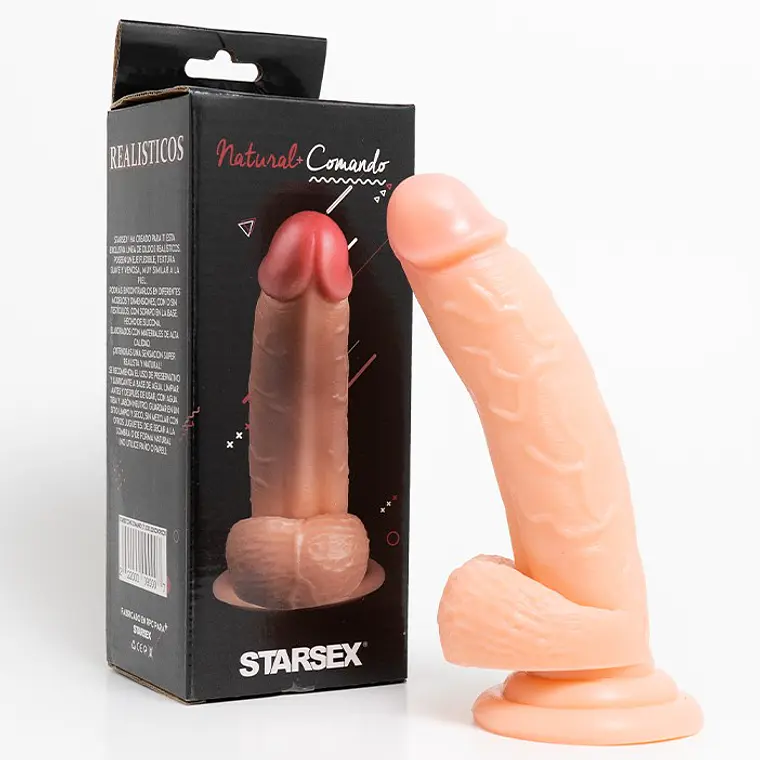 Consolador Natural Comando 8