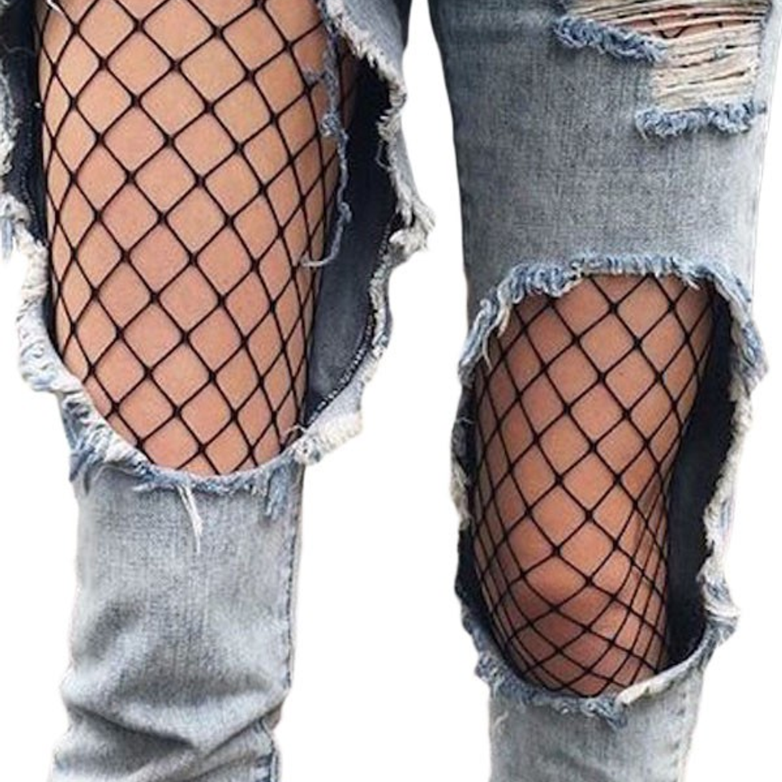 Pantimedias Negras de Red 3