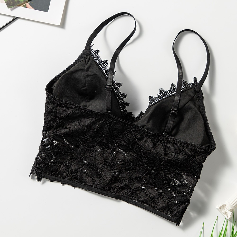 Bralette Encaje Simple L 3