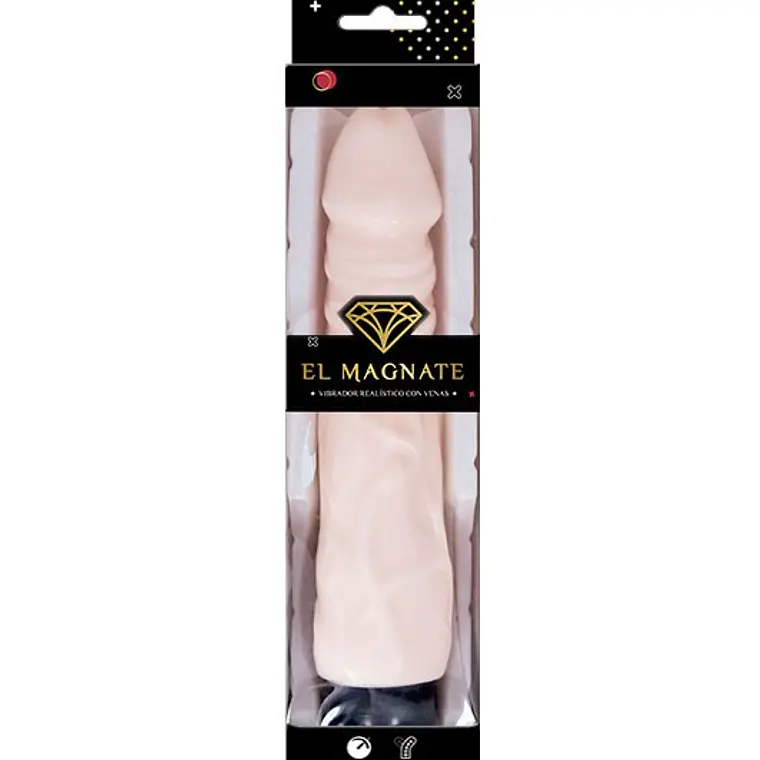 Vibrador Siliconado El Magnate - Starsex 4