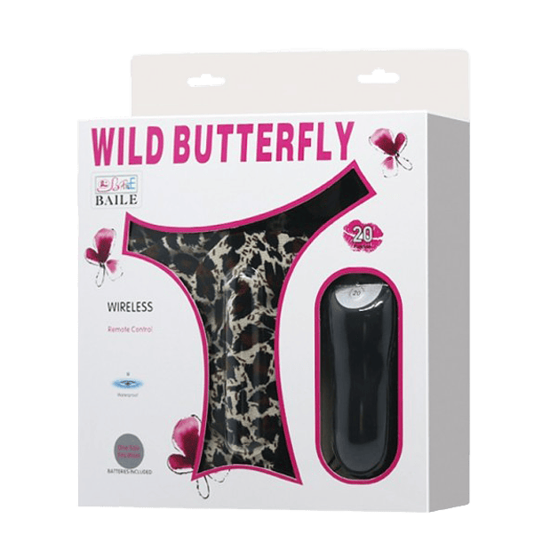 Calzon Vibrador Wild Butterfly 1
