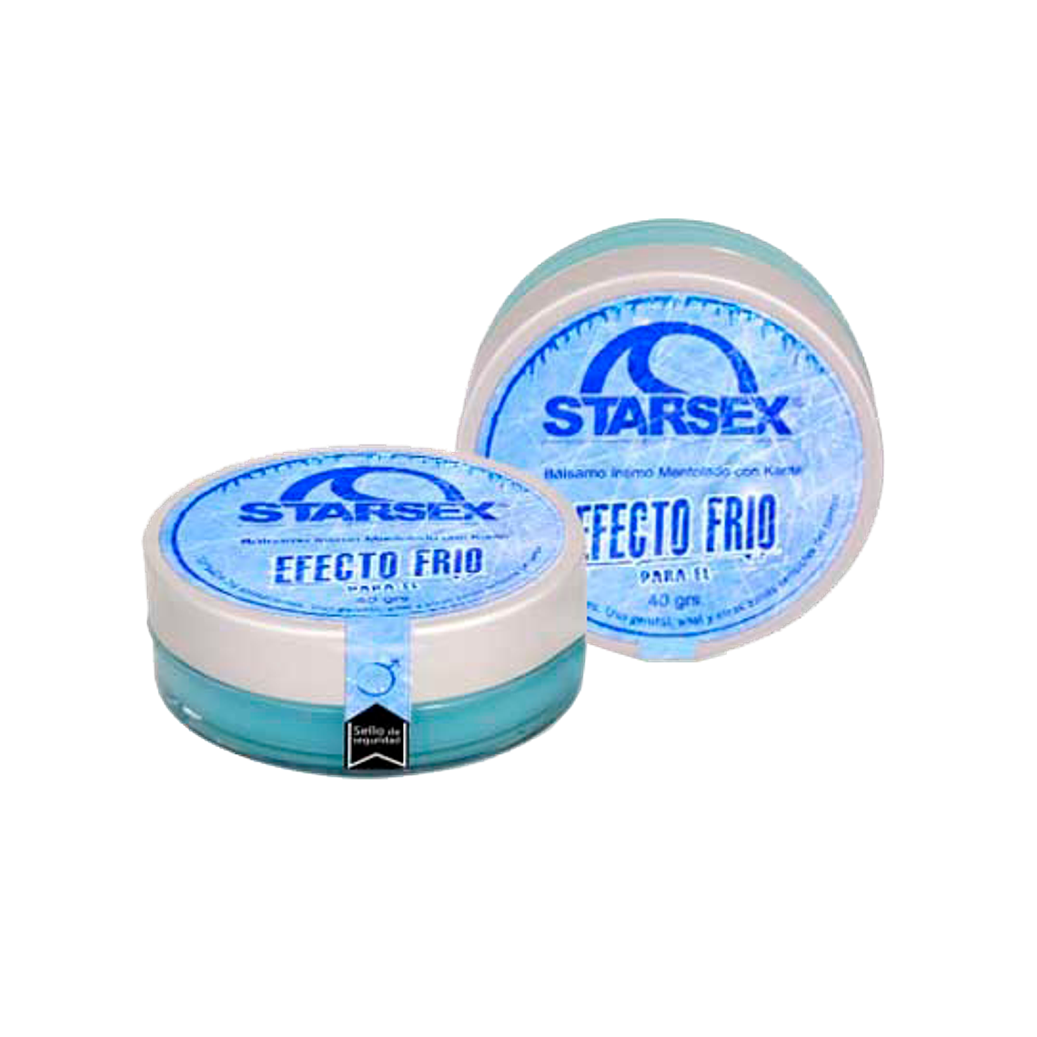 Bálsamo Íntimo Starsex Efecto Frío Karité Uva 40 g 1
