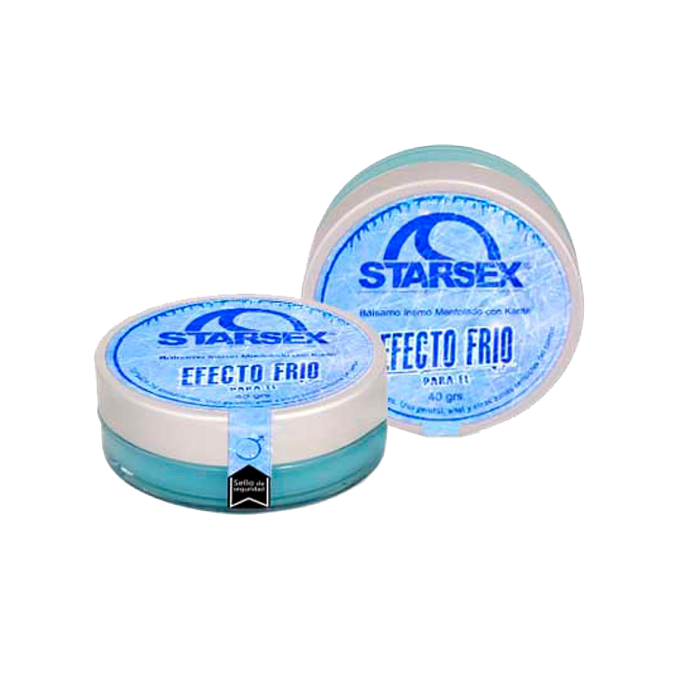 Bálsamo Íntimo Starsex Efecto Frío Karité Uva 40 g 1