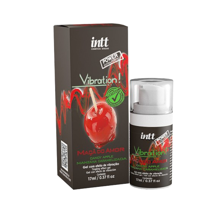 Gel Estimulante Vibration Manzana Confitada 17 ml – INTT 1