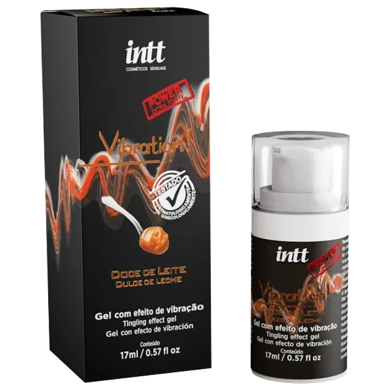 Gel Estimulante Vibration Dulce de Leche INTT-17g 1