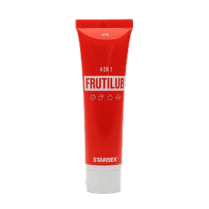 Lubricante Íntimo Híbrido Starsex Fruti Lub Frutilla con Efecto Calor 30 ml