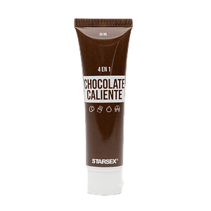 Lubricante Íntimo Híbrido Starsex Chocolate  con Efecto Calor 30 ml