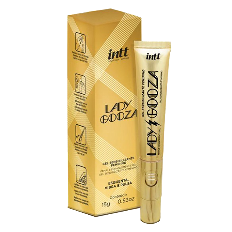 Gel Excitante Femenino Lady Gooza 15 g – Estimulador Clitoriano Vibrante 1