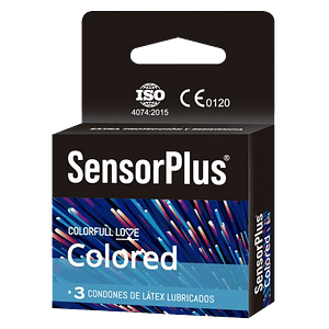 Preservativo Sensor Plus - Colored