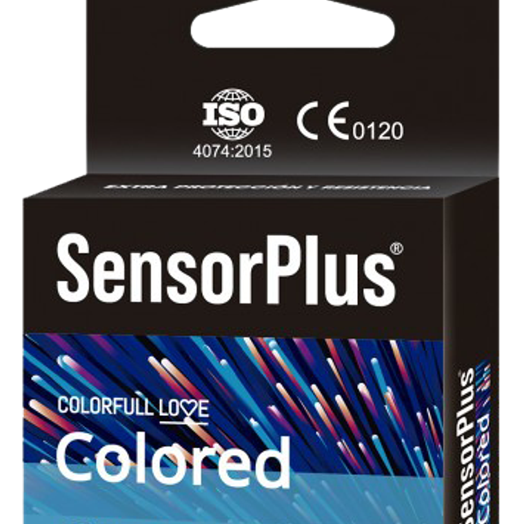 Preservativo Sensor Plus - Colored 1
