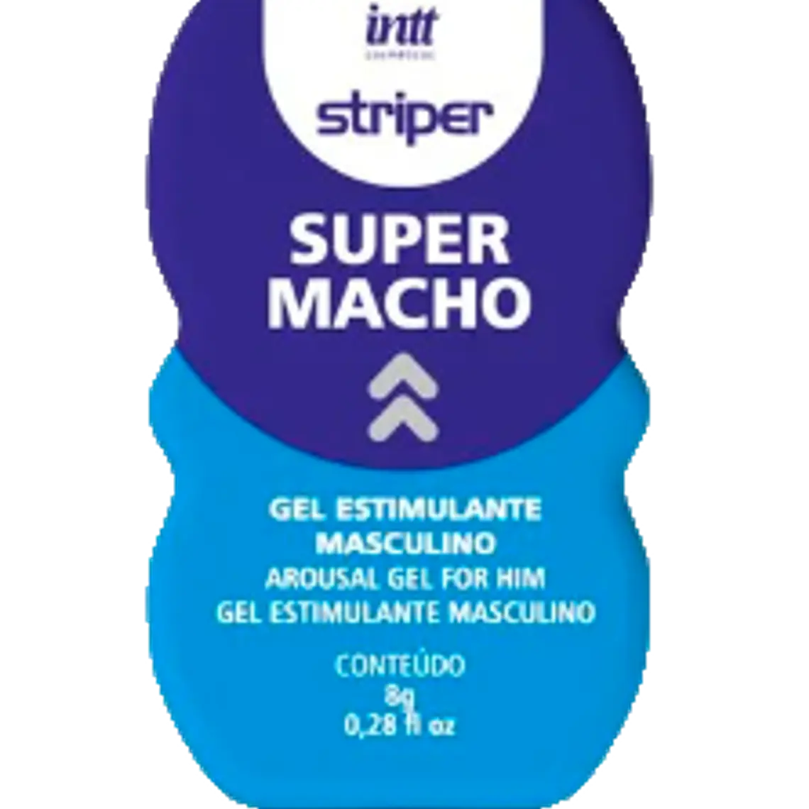 Gel Excitante Súper Macho Striper INTT – 8 g 2