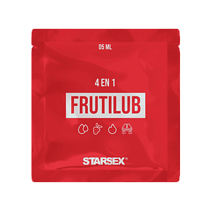 Fruti Lub Starsex – Lubricante 4 en 1 Efecto Calor Frutilla 5 ml