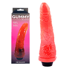 Vibrador Jelly Bananin Rojo- Caiman 1