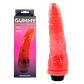 Vibrador Jelly Bananin Rojo- Caiman - Miniatura 1