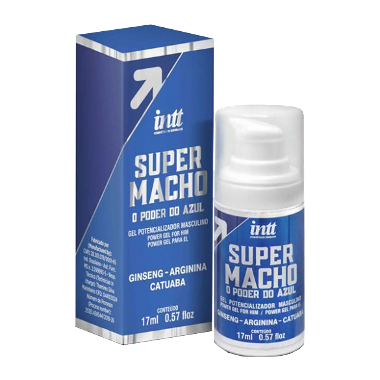 Gel Excitante Súper Macho INTT – 17 ml 1