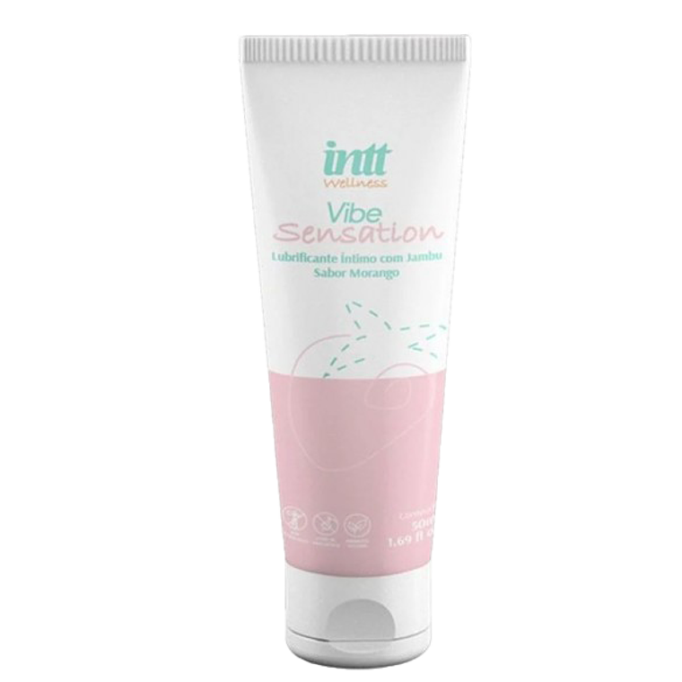 Lubricante Vibes Sensation Frutilla 50 g – Gel Íntimo Vibrante 1