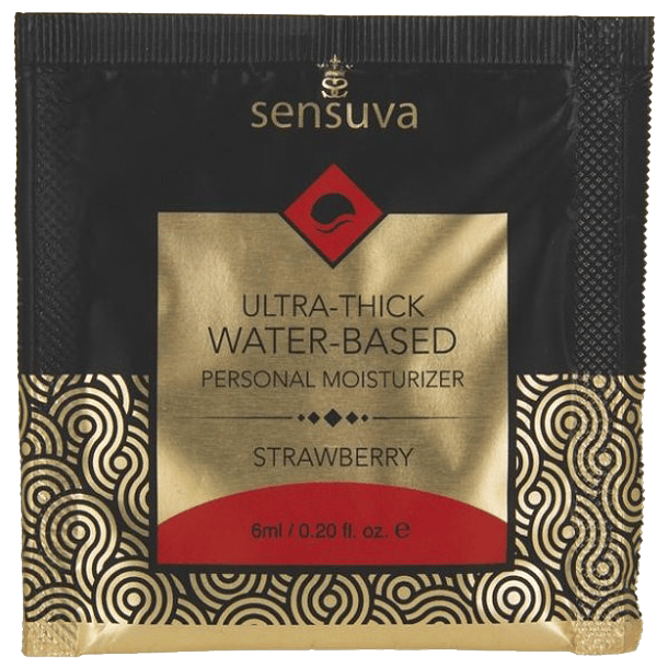 Sachet Ultra Thick Water Based Strawberry