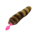 Plug Anal de Silicona con Cola de Zorro 1