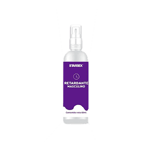 Prolongador Masculino Retardante Starsex con Benzocaína 60 ml – Hecho en Chile