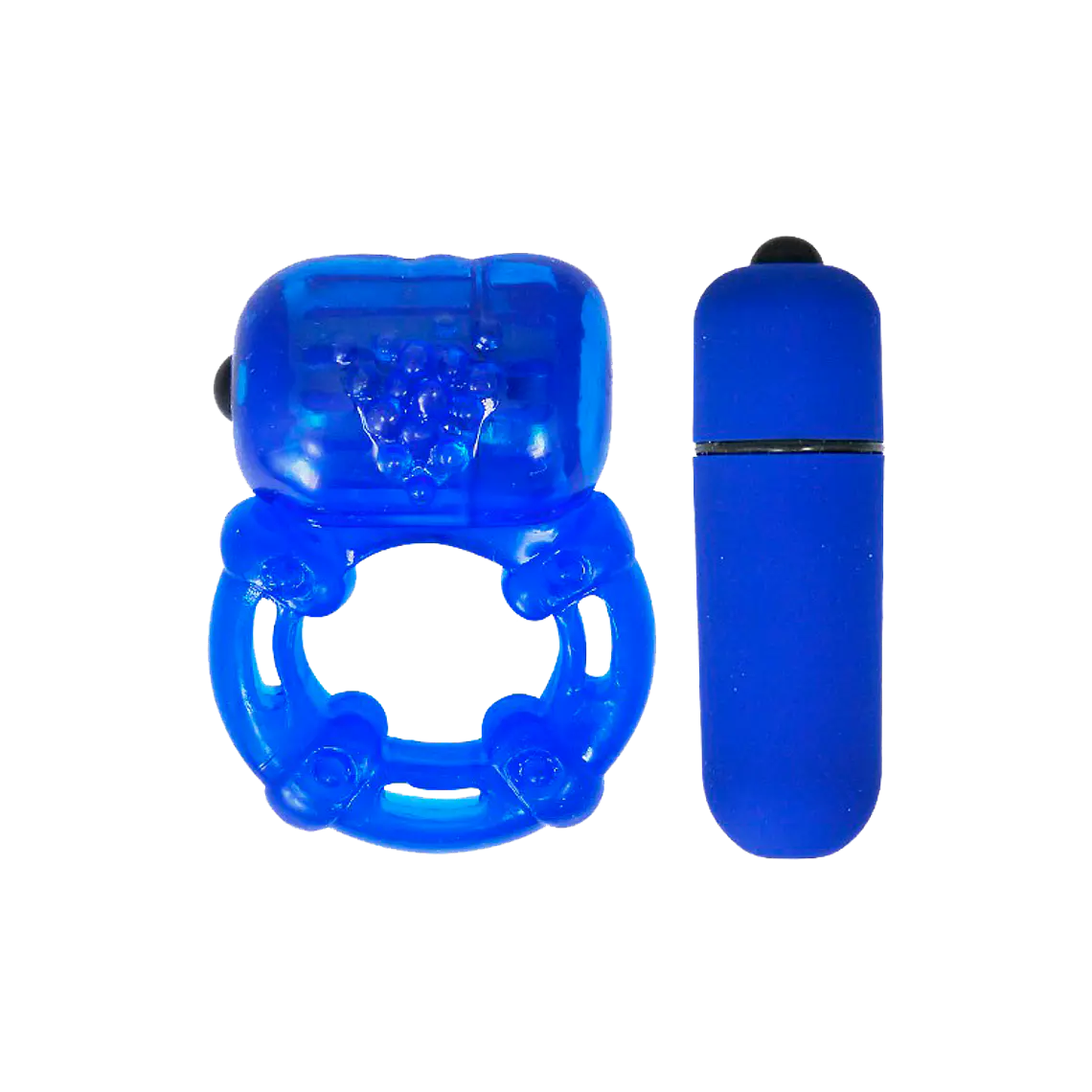 Anillo Vibrador Fantasy Loves + Bala Vibradora 1