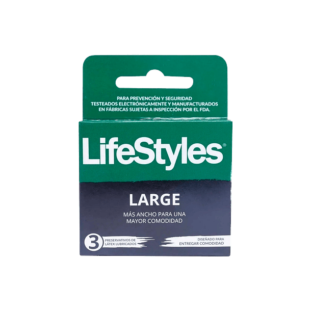 Preservativo LifeStyles Large