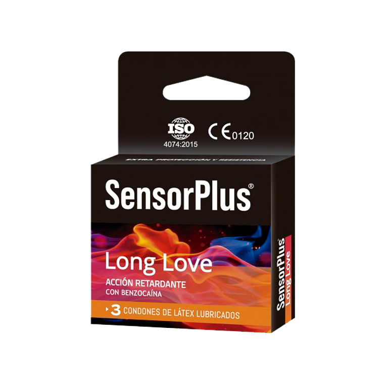Preservativo Sensor Plus - Long Love retardante 1