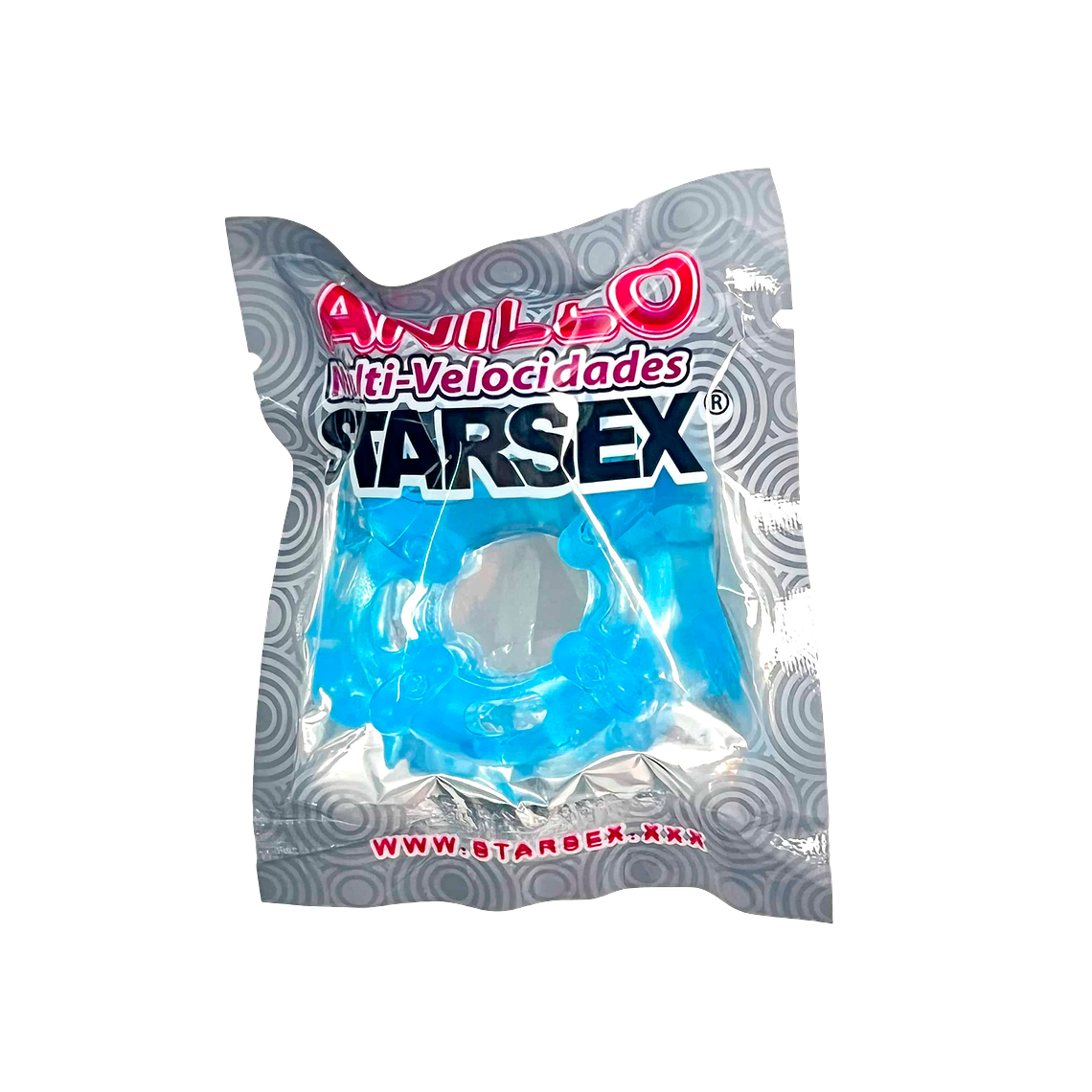 Anillo vibrador reutilizable Starsex de 5 velocidades 1