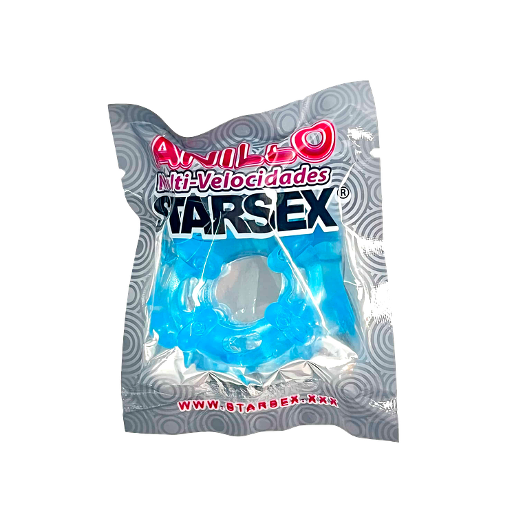 Anillo vibrador reutilizable Starsex de 5 velocidades 1